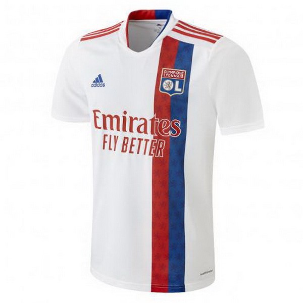 Tailandia Camiseta Lyon Replica Primera Ropa 2021/22 Blanco